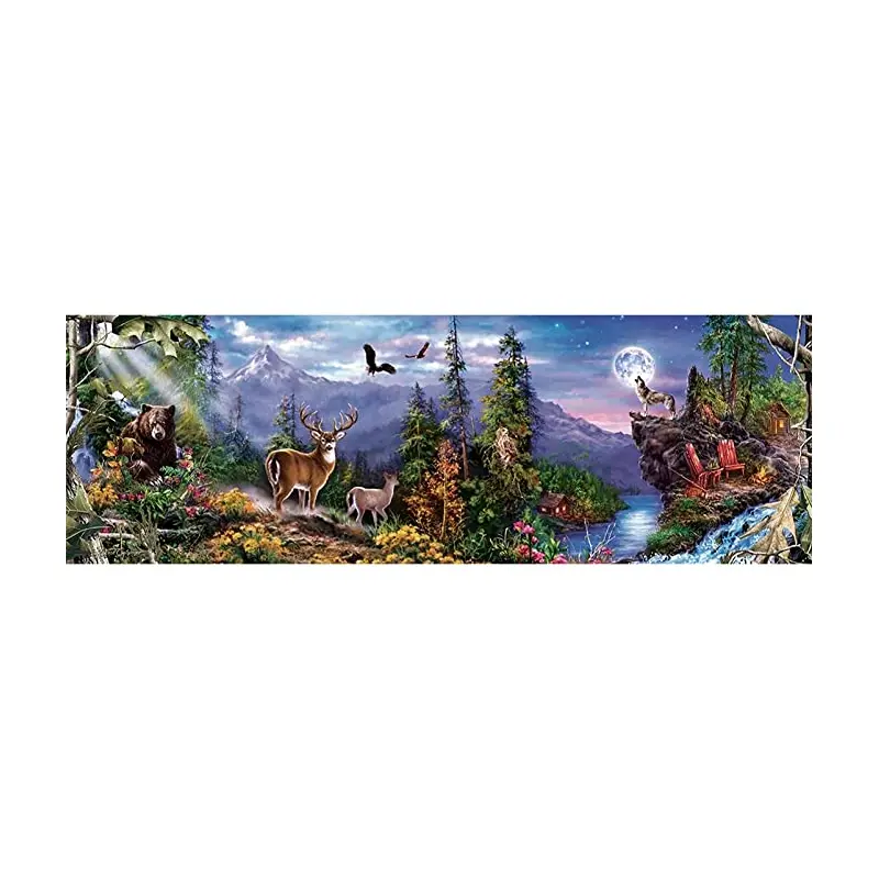 Master Pieces Real Tree 1000pc Panoramic Puzzle