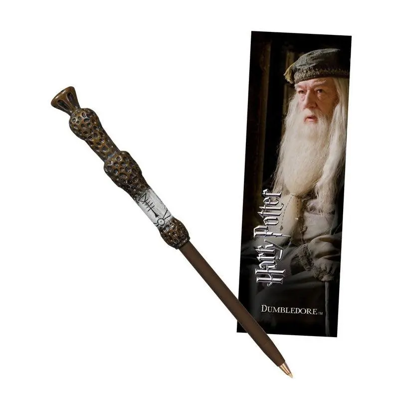The Noble Collection Harry Potter Wand Pen and Bookmark