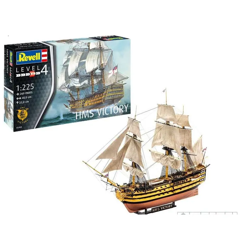 Revell -05408 1/225 H.M.S. VICTORY Plastic