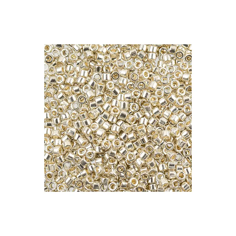 Delica 11/0 RD Silver Galvanized