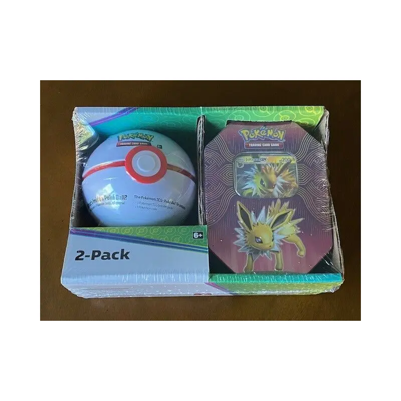 Pokemon - Pokeball Tin Combo - Jolteon
