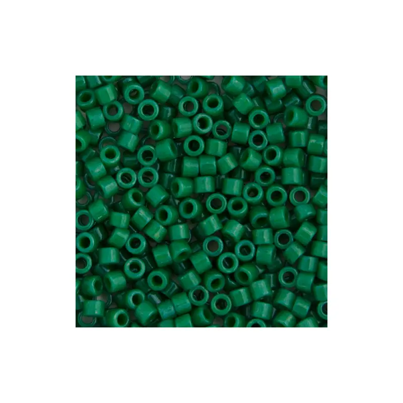 Delica 11/0 RD Green Jade Opaque Dyed