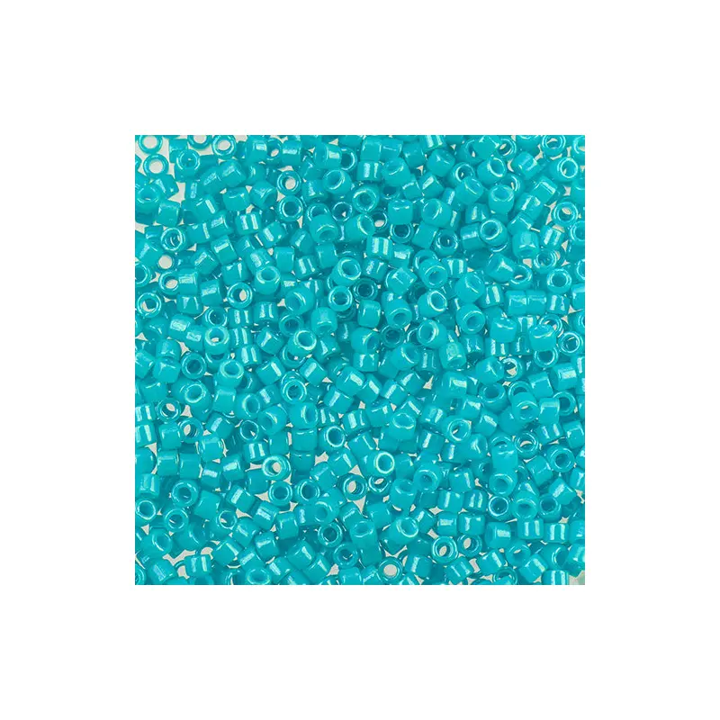 Delica 11/0 RD Turquoise Green Dyed