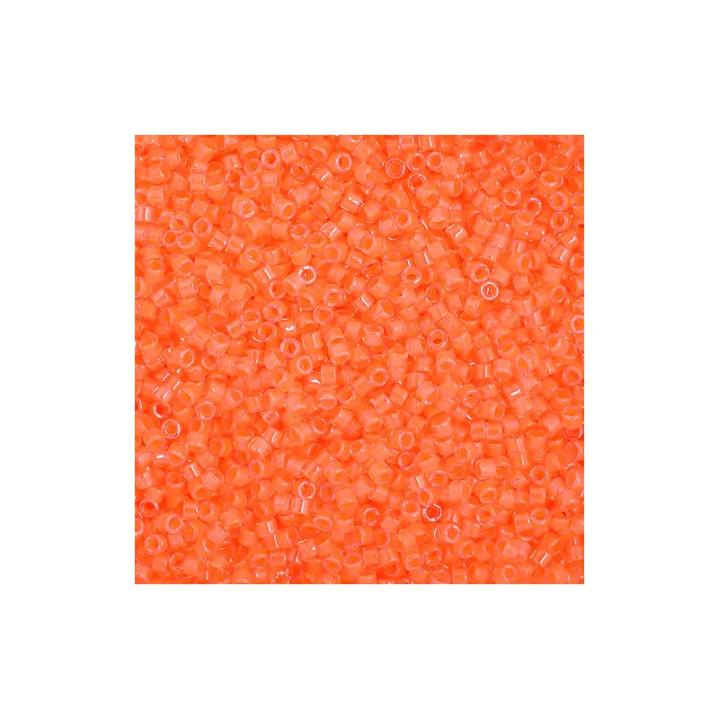 Delica 11/0 RD Light Orange Luminous Neon Color