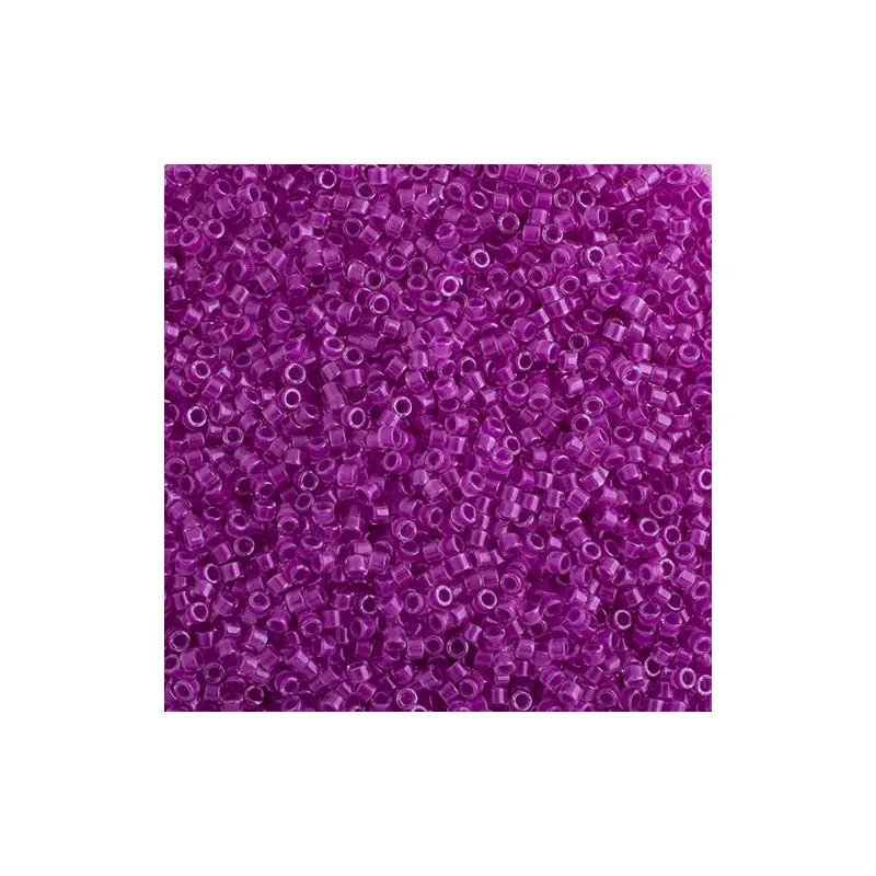 Delica 11/0 RD Plum Crazy Luminous Neon Color