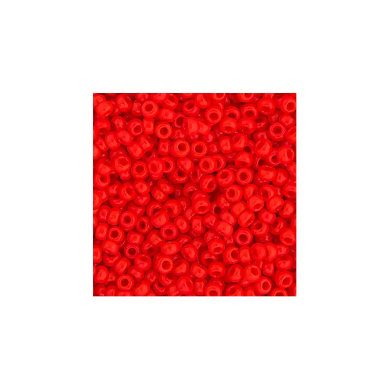 Miyuki Seed Bead 11/0 Red Vermillion Opaque