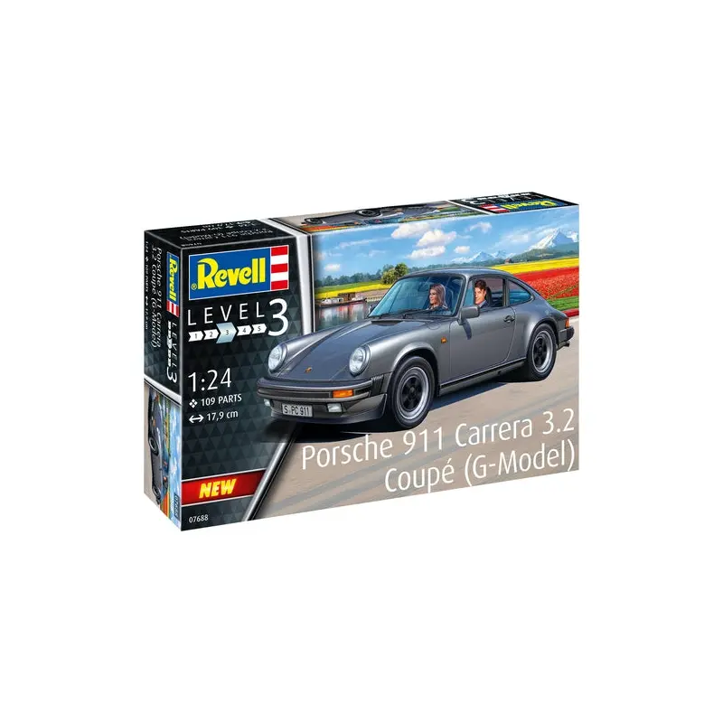 1:24 REVELL 07688 PORSCHE 911 G MODEL COUP CAR