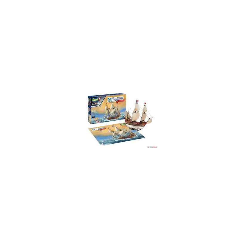 1:83 REVELL 05684 MAYFLOWER - 400TH ANNIVERSARY - GIFT SET