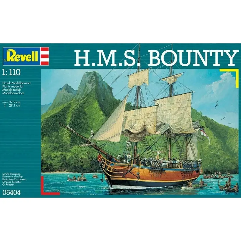 Revell - HMS Bounty 1: 110 SKU: REV05404