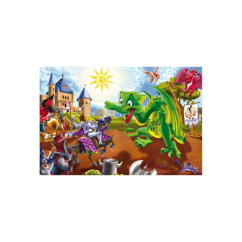 Knights and Dragons (Floor Puzzle)
