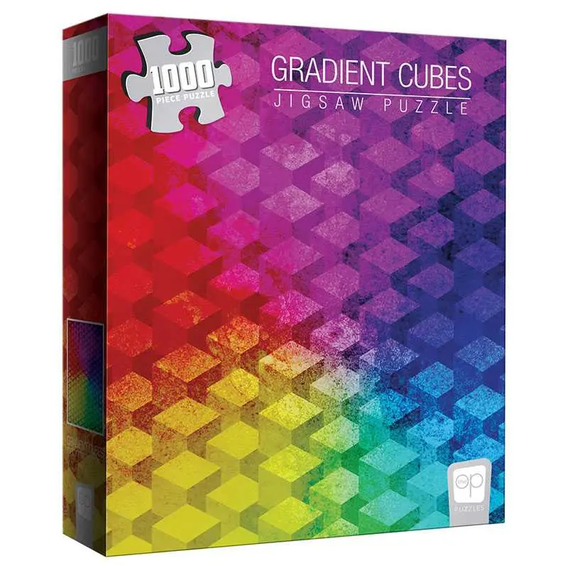 Gradient Cubes 1000 Piece Puzzle