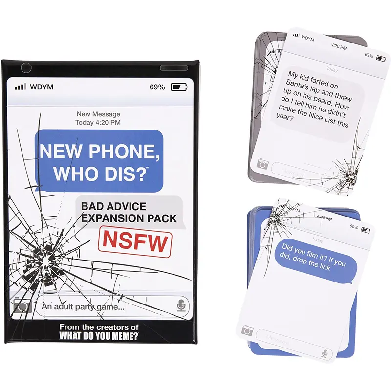 New Phone, Who Dis?: Bad Advice NSFW Expansion Pack