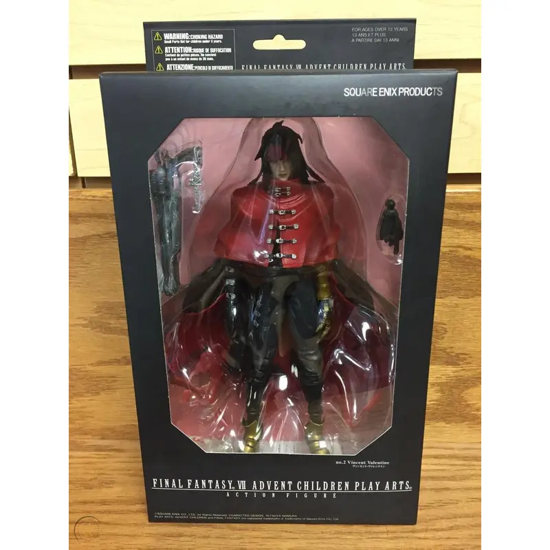 Final Fantasy VII Advent Children Play Arts Vincent Valentine