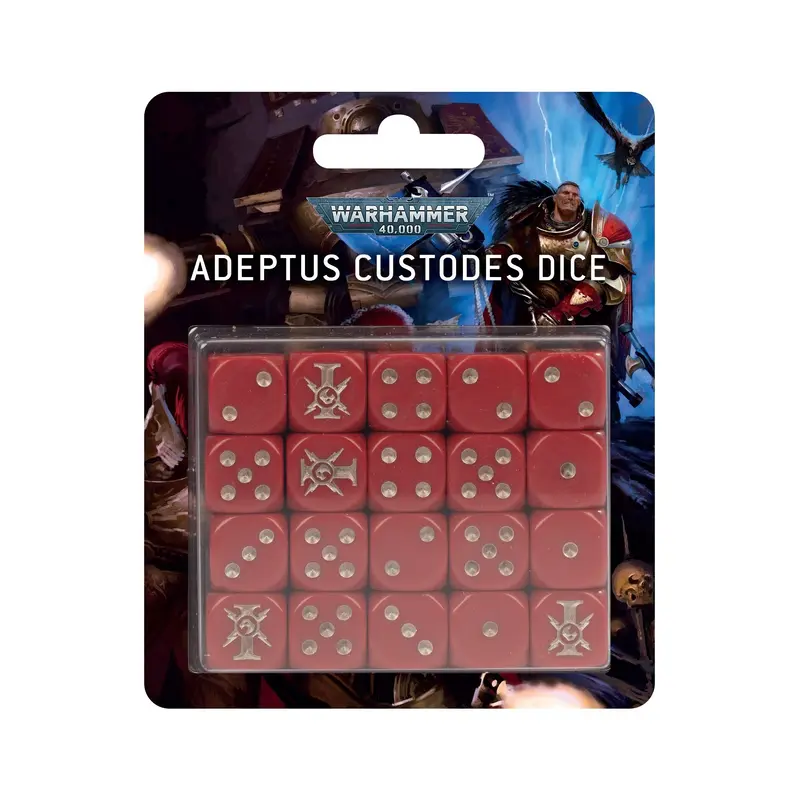 Adeptus Custodes Dice Set