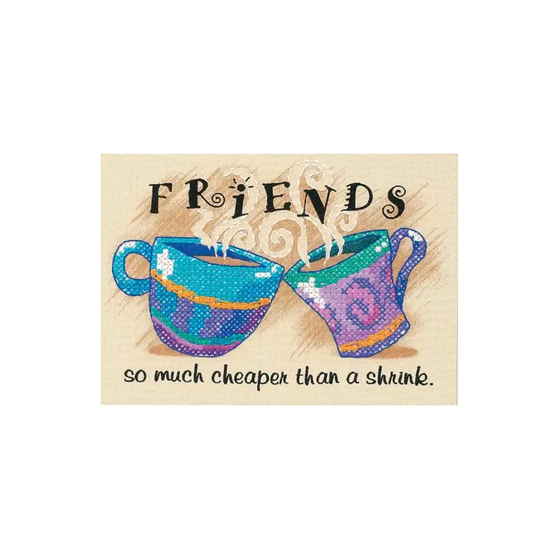 Dimensions Mini Stamped Cross Stitch Kit 7"X5"  Cheaper Than A Shrink