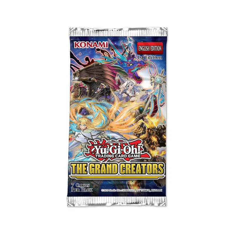 Yugioh: The Grand Creators Boosters