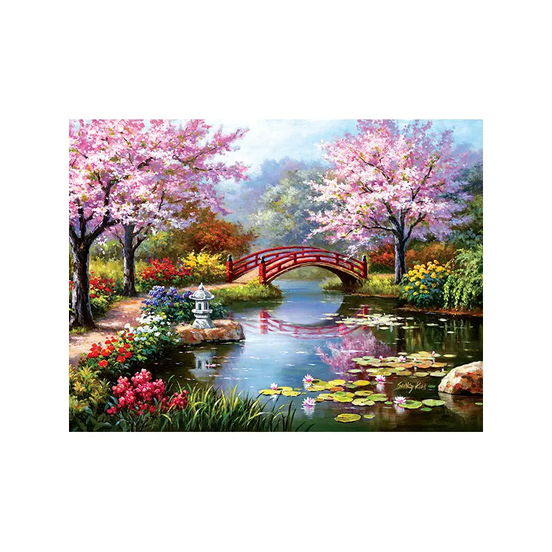 Japanese Garden in Bloom 300   AS IS