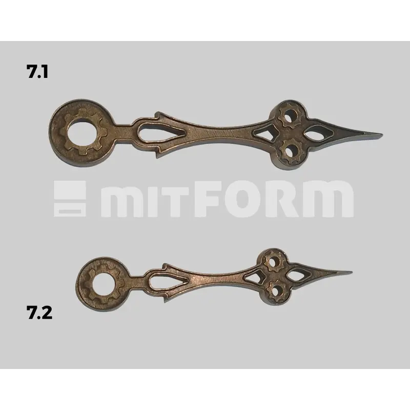 Metal Casting, Clock Hands - 4.2