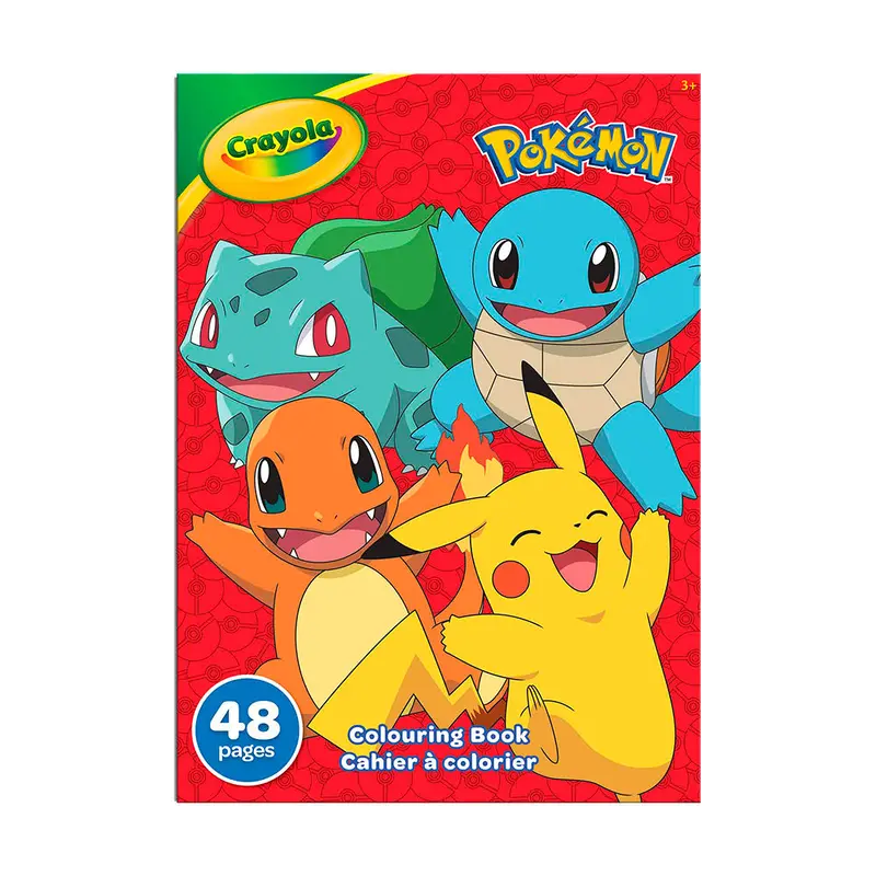 Crayola - Pokmon colouring book - 48 pages