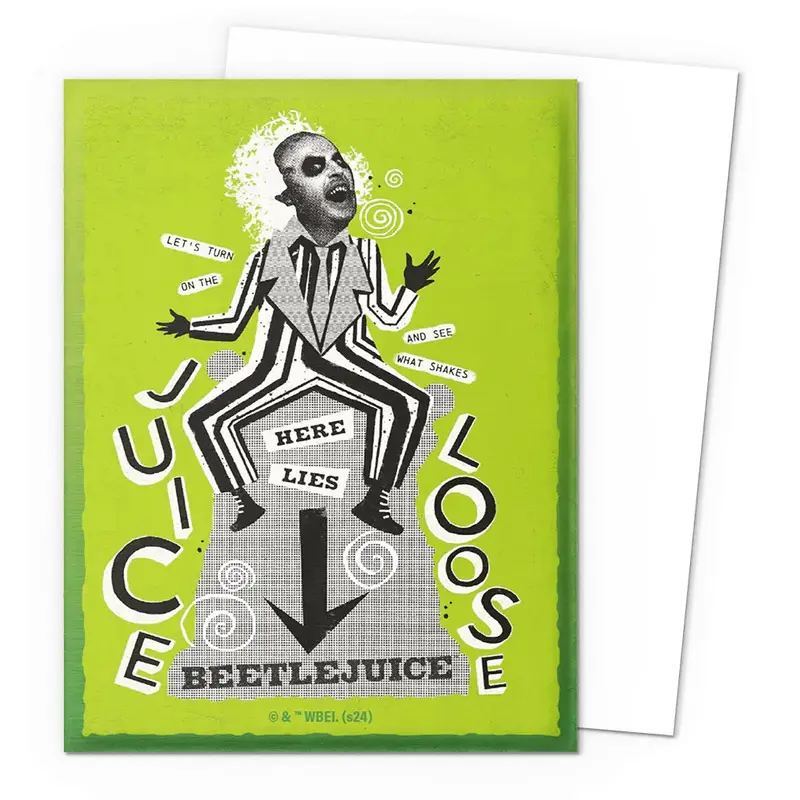 DRAGON SHIELD SLEEVES BRUSHED BEETLEJUICE 100CT