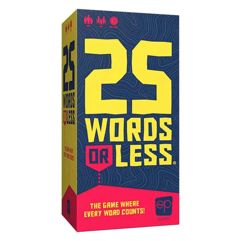 25 WORDS OR LESS PARTY GAME REFRESH