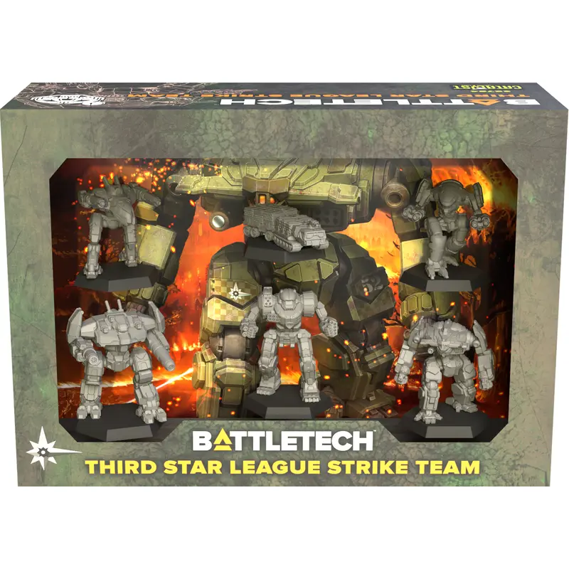 BATTLETECH THIRD STAR LEAGUE STRIKE TEAM