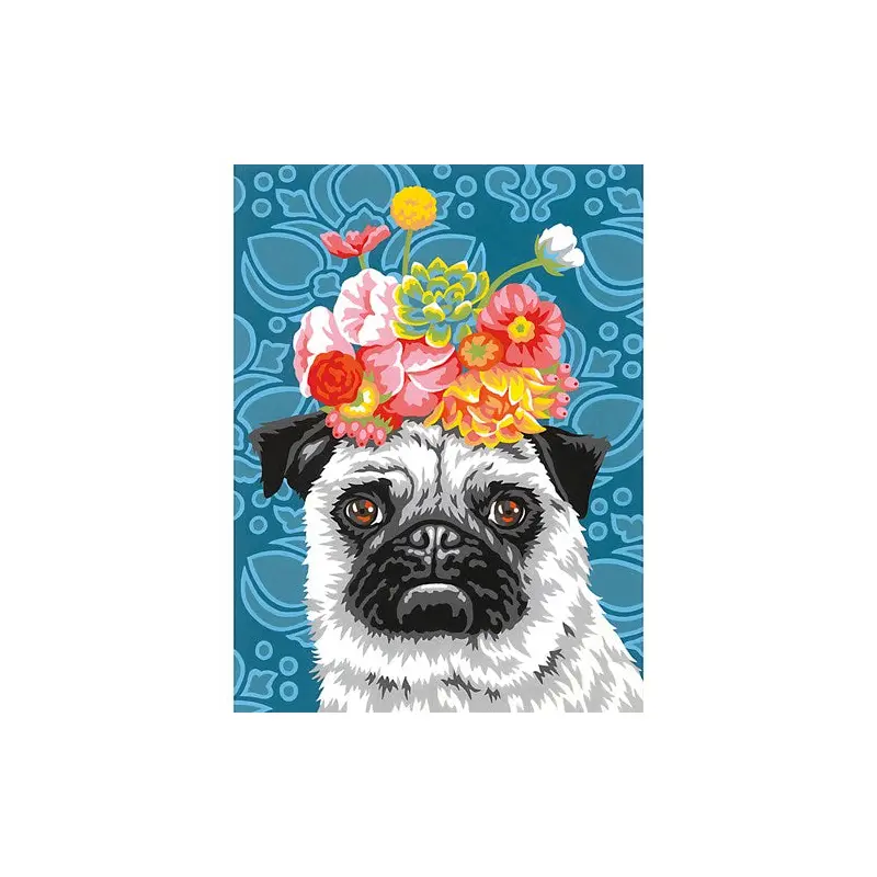 Social Anxiety Dog, Paint by Number_73-91809