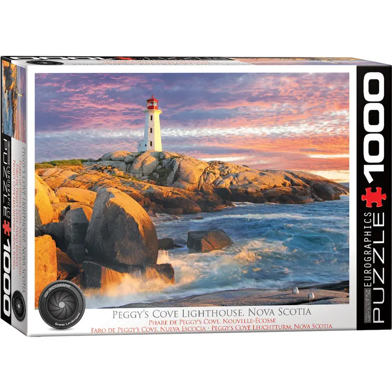 Peggys Cove Lighthouse. Nova Scotia 1000pc Puzzle