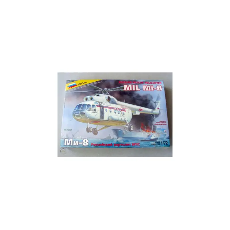 Russian Rescue Helicopter MIL Mi-8 Zvezda | No. 7254 | 1:72
