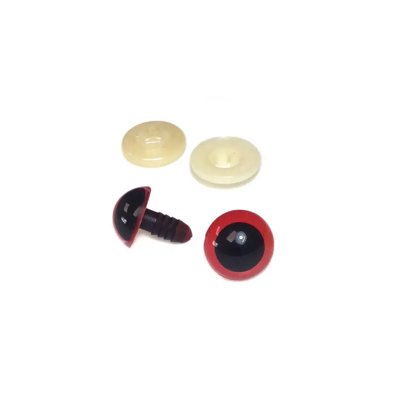 Animal Eyes - 12mm Red - 4 pairs