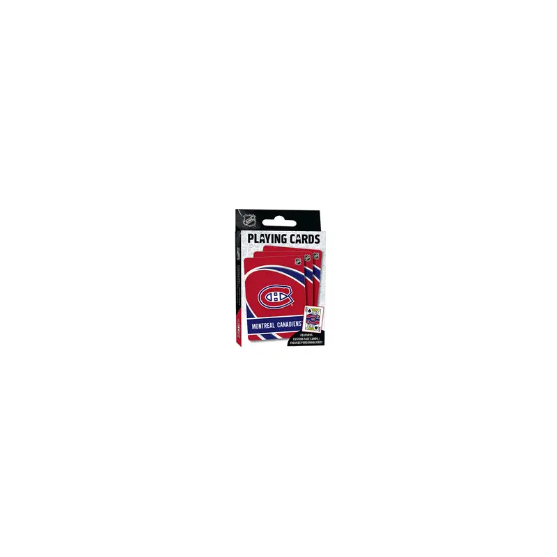 NHL PLAYING CARDS - Canadiens