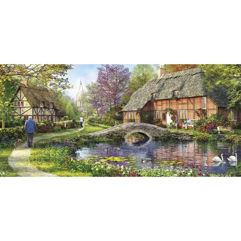 Cottage by the Brook 636 pc Puzzle
