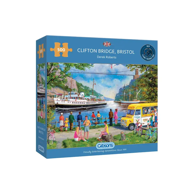 Clifton Bridge, Bristol 500pc Puzzle