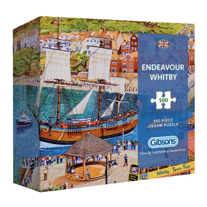 Gibsons Endeavour Whitby 500pc Puzzle