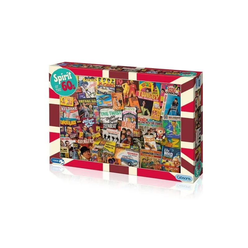 Gibsons Spirit of the 60's 1000pc Puzzle