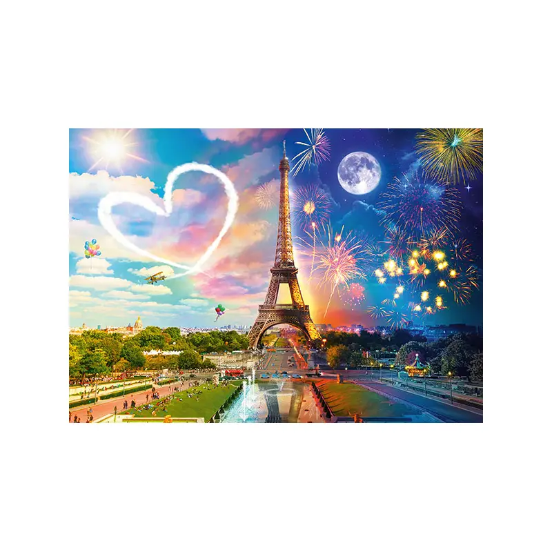 Paris, day and night, 2000 pcs