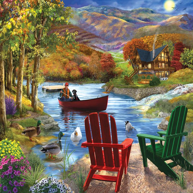 Lake Life 1000pc puzzle