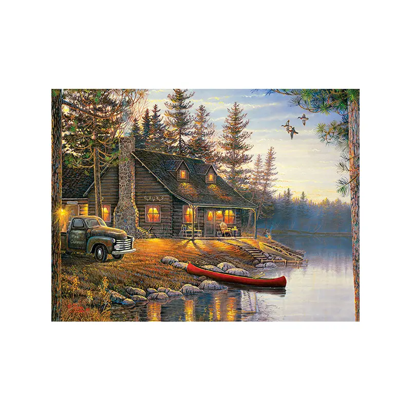 The Outpost 500 Pc Puzzle