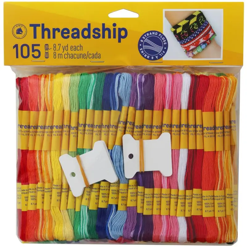 DMC Threadship 6-Strand Floss Jumbo Pack 8.7yd 105/Pkg