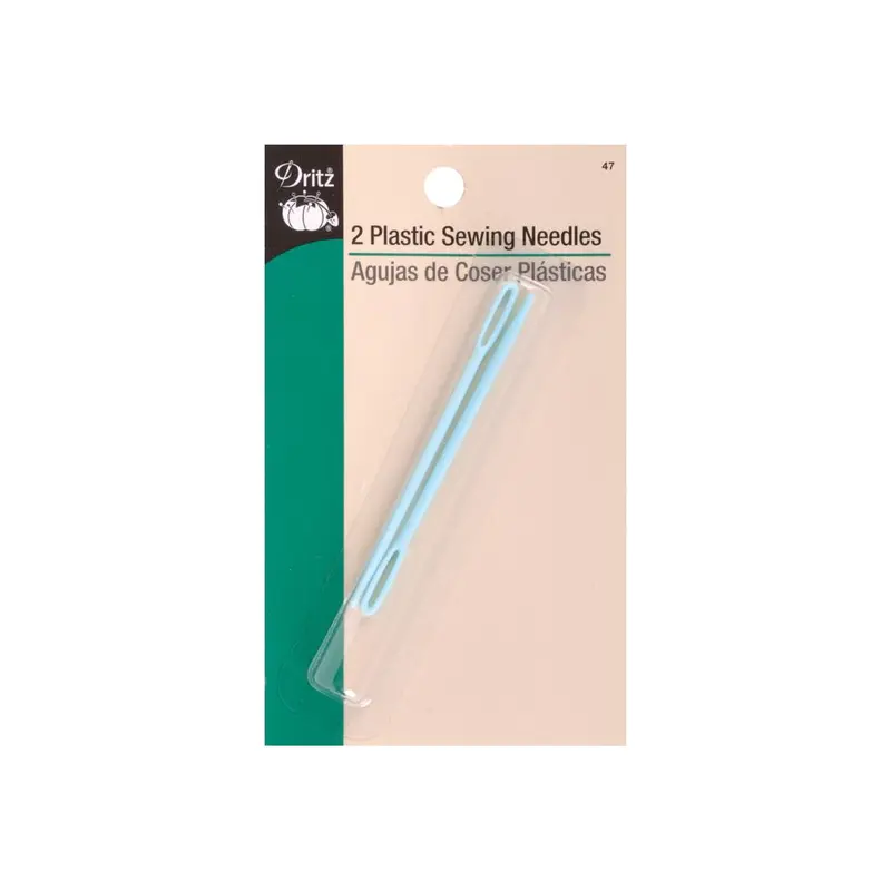 Dritz Plastic Sewing Needles 2/Pkg - Green