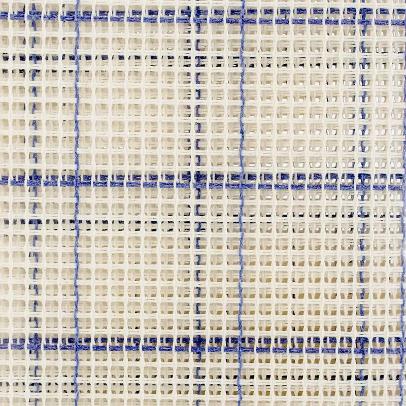 Zweigart Rug Canvas 24"X30" 3.75 Mesh - Blue Checked