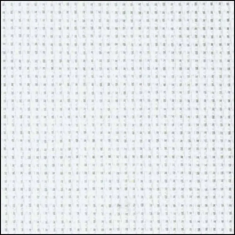 Cotton Aida 14ct 15" x 18" - White