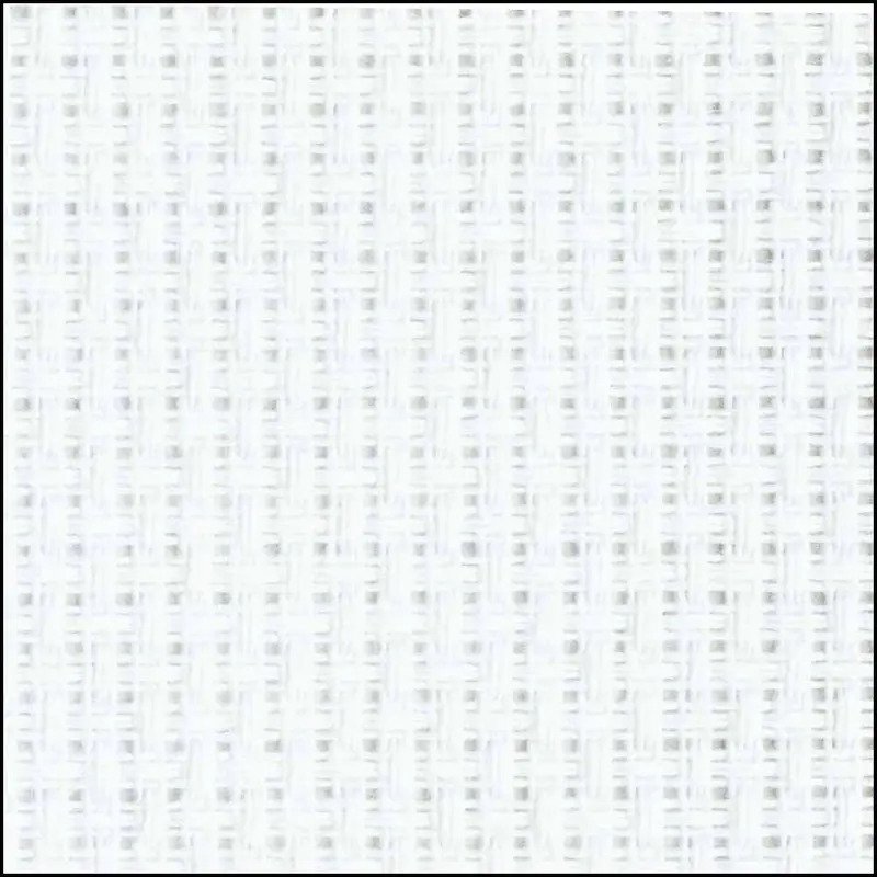 DMC CHARLES CRAFT Cotton Aida 11ct 38 x 45.7cm - White