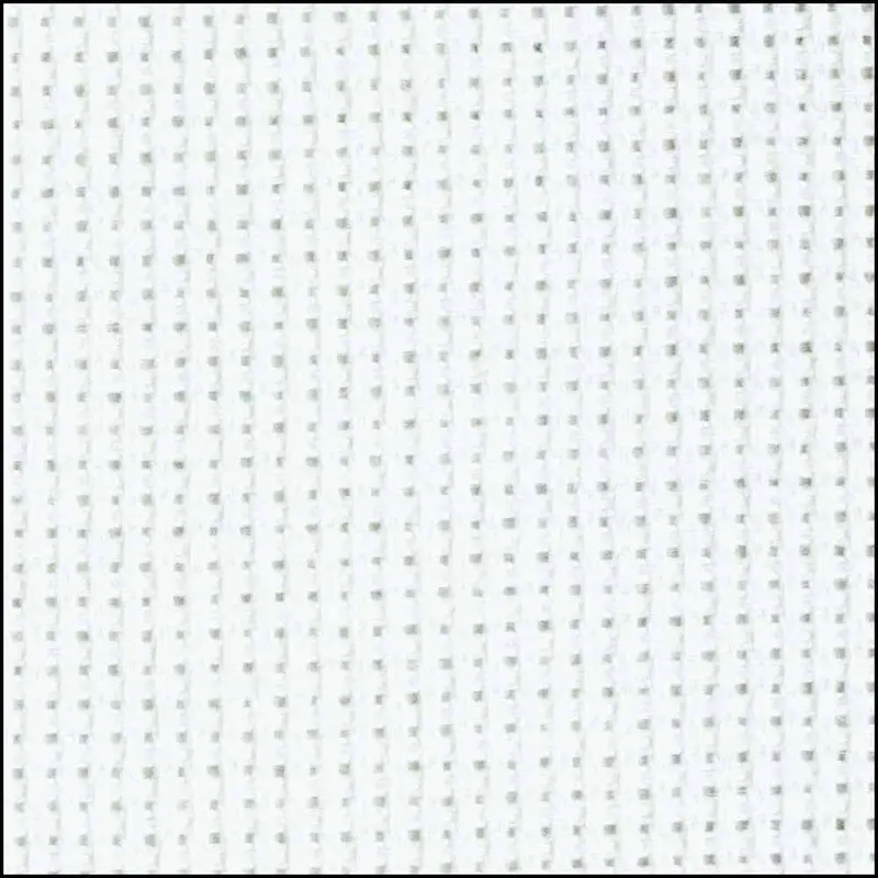 DMC CHARLES CRAFT Cotton Aida 16ct 38 x 45.7cm - White