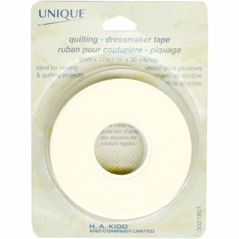 UNIQUE Quilters' Tape 6mm x 27m (14 x 30yd)