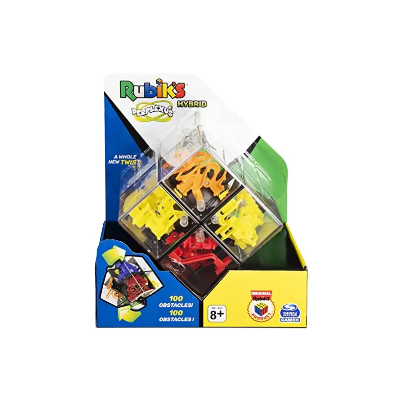 Rubik's Perplexus Hybrid 2 x 2, Challenging Puzzle Maze Skill Game