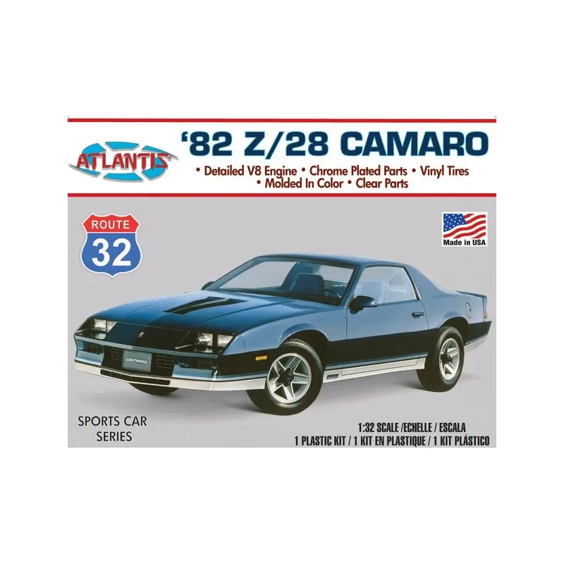 82 Camaro Z-28 Model Kit 1/32 Scale
