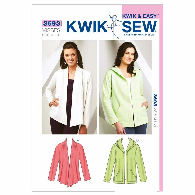 KWIK SEW - K3693 Miss Jacket Pattern