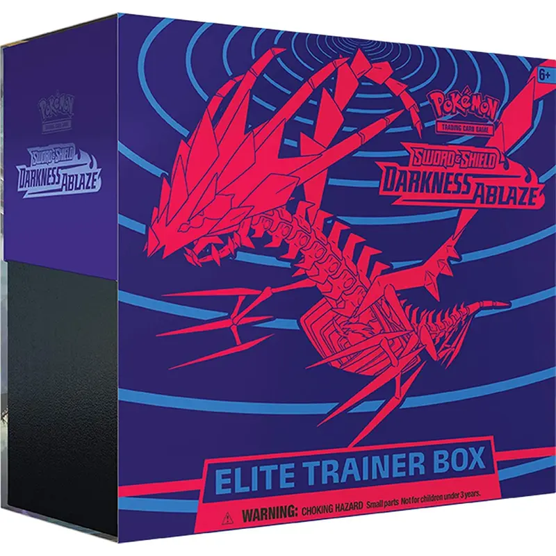 Pokmon TCG: Sword & Shield-Darkness Ablaze Elite Trainer Box