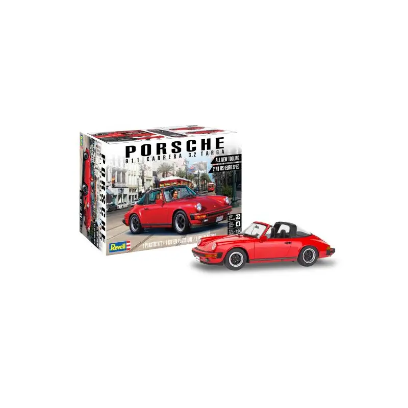 Porsche 911 Carrera 3.2 Targa Scale: 1/24 Product number: 85-4527